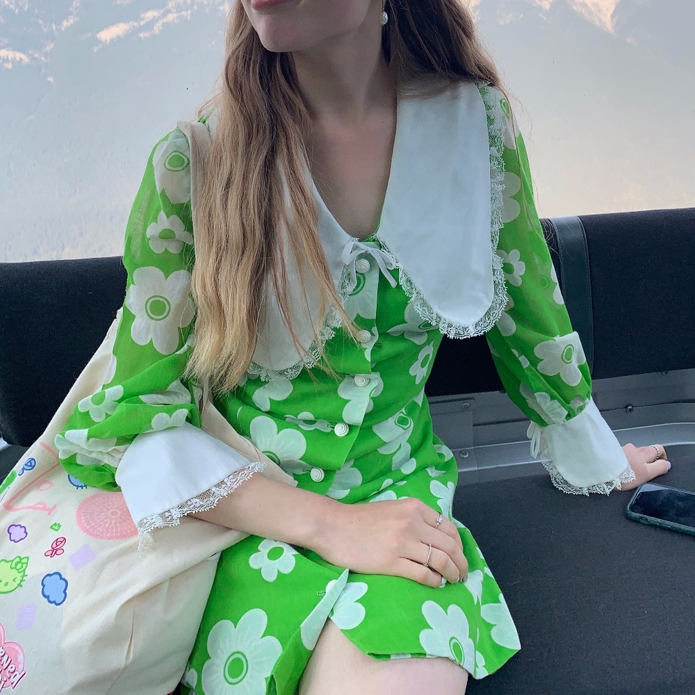 True Vintage 60s Mod Mini Dress